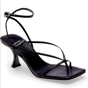 Jeffery Campbell kitten straps heels : Fluxx